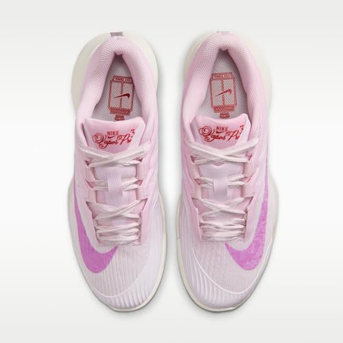 Nike Vapor Pro 3 Women's Hard Court Tennis Shoes (Pearl Pink/Pink Foam/Chalk/Light Magenta) Size 7