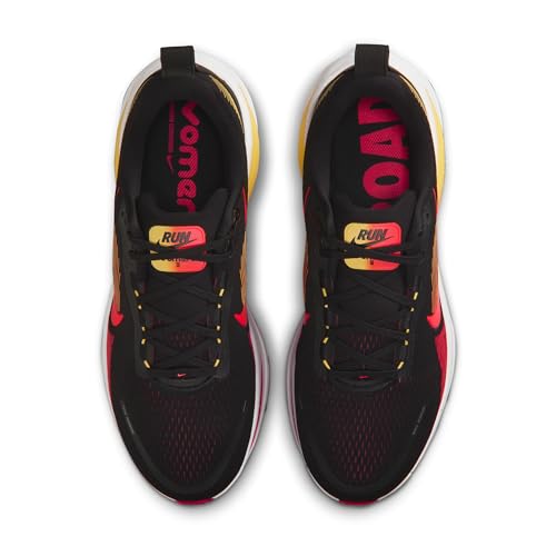 Nike Mens Vomero 18 Black/Bright Crimson/Light Crimson 8 Medium