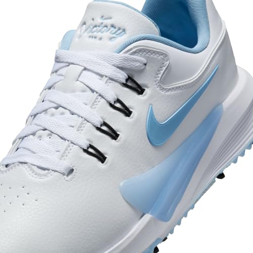 Nike Victory Pro 4 Golf Shoes (White/Photon Dust/Black/Psychic Blue) Size 9