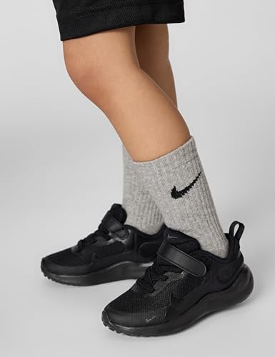 Nike Little Kid's Revolution 7 Running Shoes, Black/Anthracite, 10C