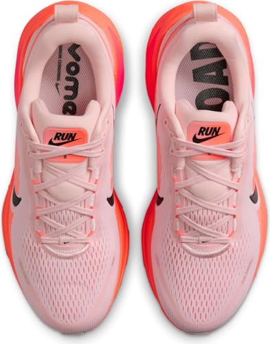 Nike Vomero 18 Women's Road Running Shoes (HM6804-600, Atmosphere/Bright Crimson/Crimson Bliss/Black) Size 8