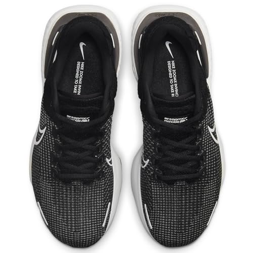 Nike ZoomX Invincible Run FK 2 Mens Running Trainers DH5425 Sneakers Shoes (UK 6 US 7 EU 40, Black Summit White 001)
