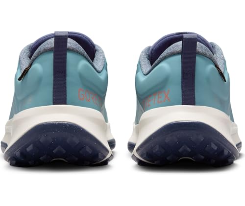 Nike Juniper 2 Gore-Tex Men's Waterproof Trail Running Shoes, Shoe, Denim Turq Midnight Navy Glacier Blue, 10.5