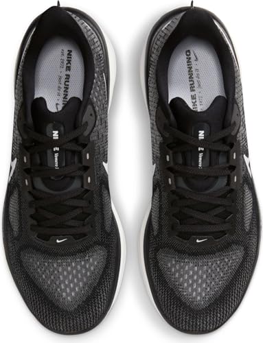 Nike Men's Vomero 17 Running Shoes, Black White Anthracite, 8 US