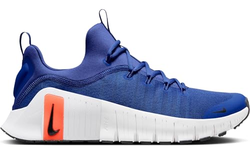 Nike Free Metcon 6 Men's Workout Shoes (FJ7127-401, Astronomy Blue/Hyper Crimson/Pale Ivory/Black) Size 11.5