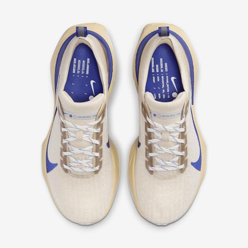 Nike Invincible 3 Men's Road Running Shoes (HF4309-126, Sanddrift/Sesame/Light Bone/Concord) Size 8