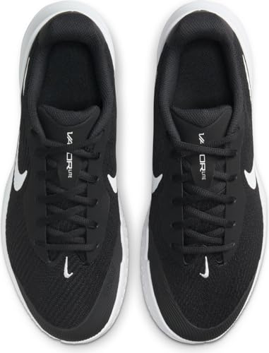 Nike Women's Vapor Lite 3 Hard Court Tennis Shoes, Black/White, 9.5