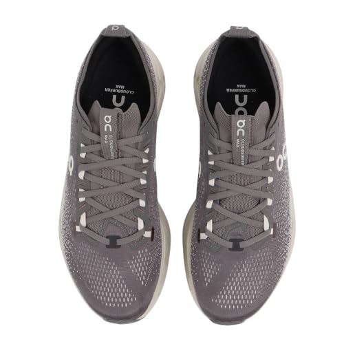 On Mens Cloudsurfer Max Asphalt/Ice 10.5 M