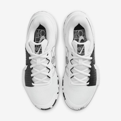 Nike Zoom Challenge Women's Pickleball Shoes (FQ4155-100, White/White-Black) Size 8.5