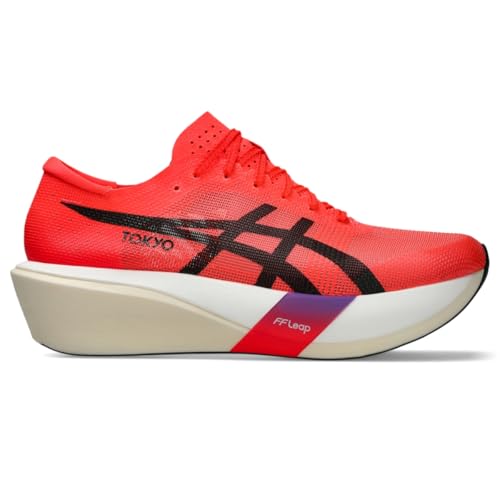 ASICS Unisex METASPEED Edge Tokyo Running, 9M / 10.5W, Flash RED/Black