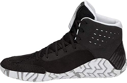 Asics Aggressor 4 (Black / Black) Wrestling Shoes