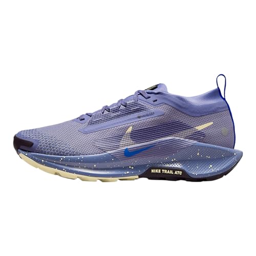 Nike Pegasus Trail 5 Gore-TEX Women's Waterproof Running Shoes (World Indigo/Racer Blue/Cave Purple/Alabaster) Size 8