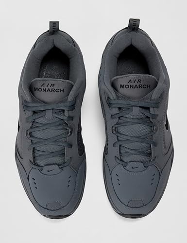 Nike Air Monarch IV Men's Workout Shoes, Dark Grey/Black, 11.5 (Extra Wide)