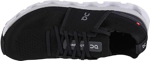 On Men's Cloudswift 3 Sneakers, Black/White, 8.5 Medium US
