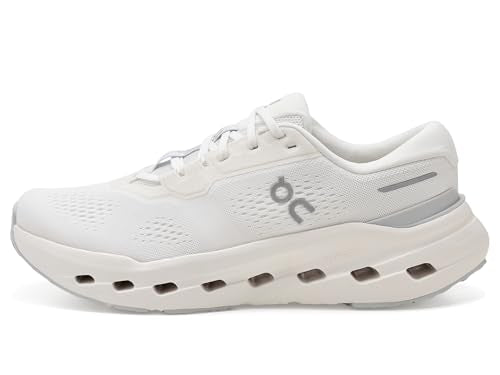 On Mens Cloudrunner 3, White/Glacier 10.5 Medium
