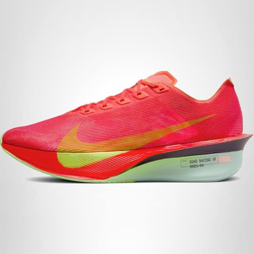 Men's Nike Vaporfly 4 (600 - Crimson/Lime Blast-Mint Foam)