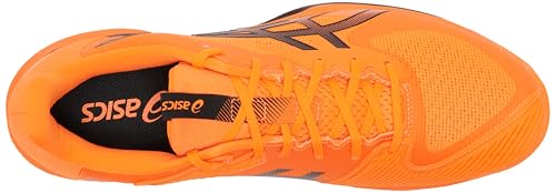 ASICS Men's Solution Speed Ff 3 Clay Sneaker, Shocking Orange Black, 10 US