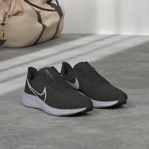 NIKE Air Zoom Pegasus 39 Men’s Trainers Sneakers Running Shoes DH4071 (Black/White-Dk Smoke Grey 001), 9.5 UK
