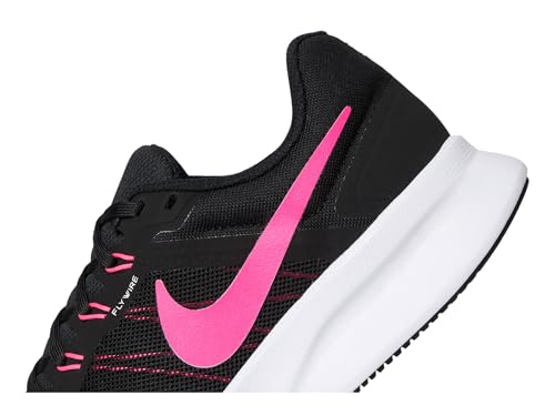Nike Women's Run Swift 3 Road Running Shoes, Black/Hyper Pink-White, 7