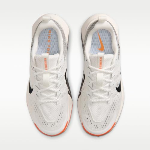 Nike Wildhorse 10 Men's Trail Running Shoes (Summit White/Safety Orange/Phantom/Black) Size 8.5