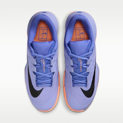 Nike Vapor Pro 3 Women's Hard Court Tennis Shoes (Light Thistle/Sapphire/Orange Pulse/Black) Size 9