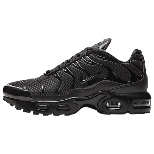 Nike Air Max Plus Little Kids' Shoes (CD0610-001, Black/Black-Black) Size 2