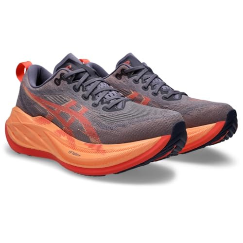 ASICS Unisex SUPERBLAST 2 Running Shoes, 5M / 6.5W, Greyish Purple/Coral Reef