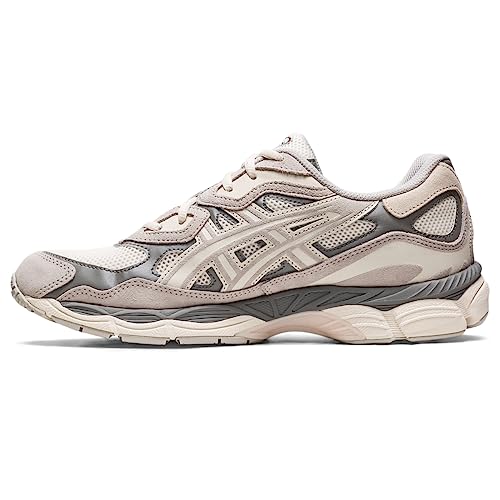 ASICS Men's Gel-NYC Sportstyle Shoe, 6, Cream/Oyster Grey