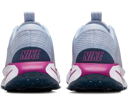Nike Motiva Women's Walking Shoes (DV1238-008, Football Grey/Hot Fuchsia/Armory Navy) Size 8.5