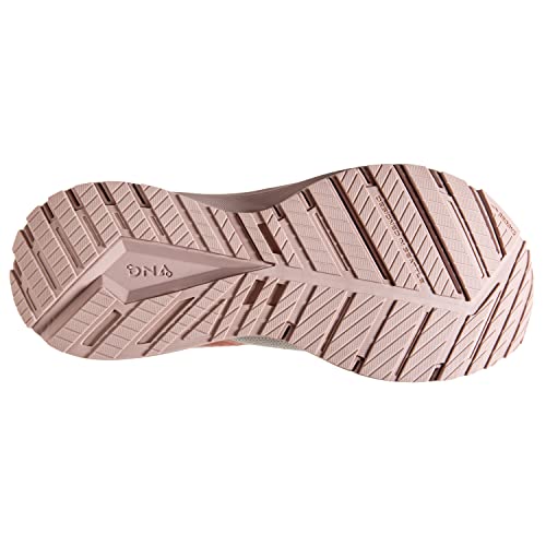 Brooks Women's Revel 4 Running Shoe - White/Hushed Violet/Copper - 11