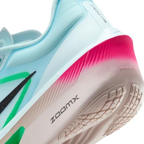 Nike Zoom Fly 6 Men's Road Racing Shoes (Glacier Ice/Hyper Pink/Green Shock/Black) Size 11