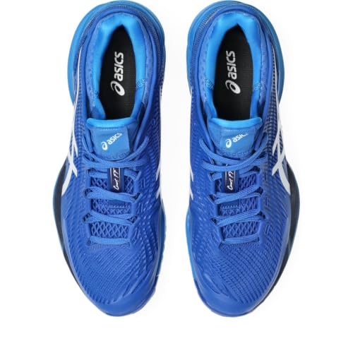 ASICS Men's Court FF 3 Tennis Shoes, 12, Tuna Blue/Pure Silver