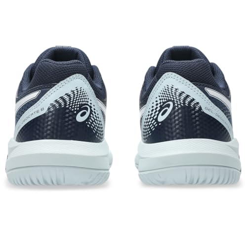 ASICS Women's Gel-Dedicate 8 Trainers, Midnight White, 9 US