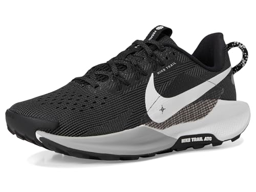 Nike Womens Pegasus Trail 5 Black/White/Anthracite/Wolf Grey 8 Medium