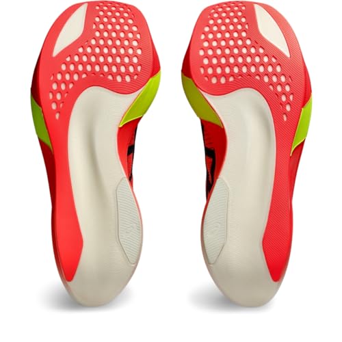 ASICS Unisex METASPEED Sky 3 Running Shoe, 7M / 8.5W, Sunrise RED/Black