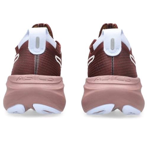ASICS Women's Gel-Nimbus 27 TR Running Shoes, 12.5, Nature Bathing/Dark RED Planet