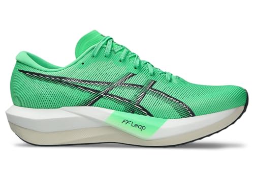 ASICS Unisex-Adult Magic Speed 5 Sports Shoes, VITAL GREEN/CARRIER GREY, 12 UK Men/ 11 UK Women