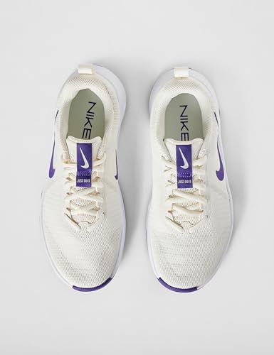 Nike Women's MC Trainer 3 Workout Shoes, Sail/Court Purple-White, 6.5