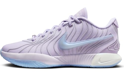 Nike Lebron XXI Basketball Shoes (HF5353-500, Barely Grape/Lilac Bloom/Summit White/Light Armory Blue) Size 10