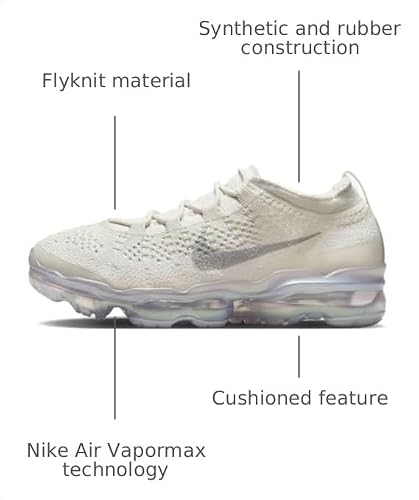 Nike Air Vapormax 2023 Flyknit Women's Shoes (FD3148-002, Phantom/Metallic Silver/Multi-Color) Size 10