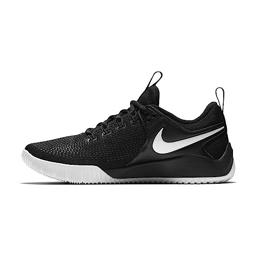 Nike Women's Zoom HyperAce 2 Volleyball Shoes (9, Black/White)