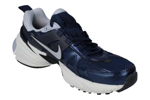 Nike V2K Run Shoes (HJ4497-400, Obsidian/Thunder Blue/Wolf Grey) Size 10