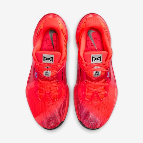 Nike Men's Metcon 10 Amplified Sneaker, Bright Crimson/Black/University Red, 9