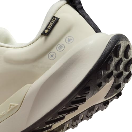 Nike Women's WMNS Juniper Trail 2 GtxLow, Pale Ivory Black Sea Glass, 11.5 US