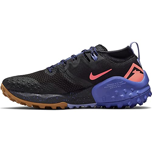 Nike Women's Wildhorse 7 Black/Mango Size 6.5