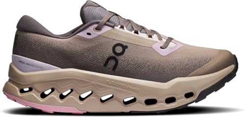 On Womens Cloudsurfer Trail 2 Waterproof Cinder/Desert 7 M