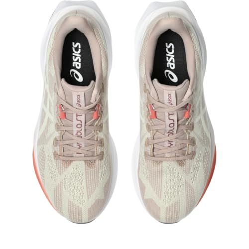 ASICS Women's DYNABLAST 5 Running Shoes, 11, Fawn/Oyster White