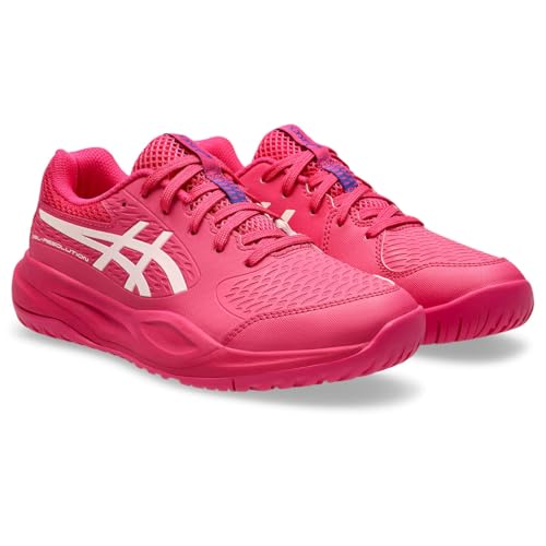 ASICS Boy's Gel-Resolution X GS Trainers, Bright Rose Cream, 6.5
