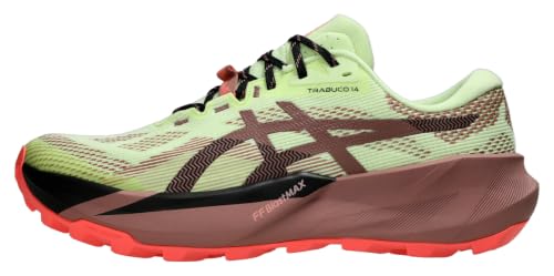 Asics Trabuco 14 Men's Running Shoes, Illuminate Yellow Umeboshi, 11.5 US
