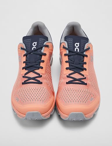 ON Running Women's Cloudsurfer Sneaker Coral Navy 7
